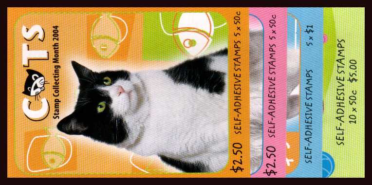 $2.50 x2 - $5 x2 Cats and Dogs set of four complete unfolded flat booklets