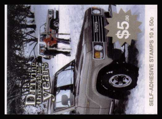 $5.00 LandCruisers complete unfolded flat booklet 
