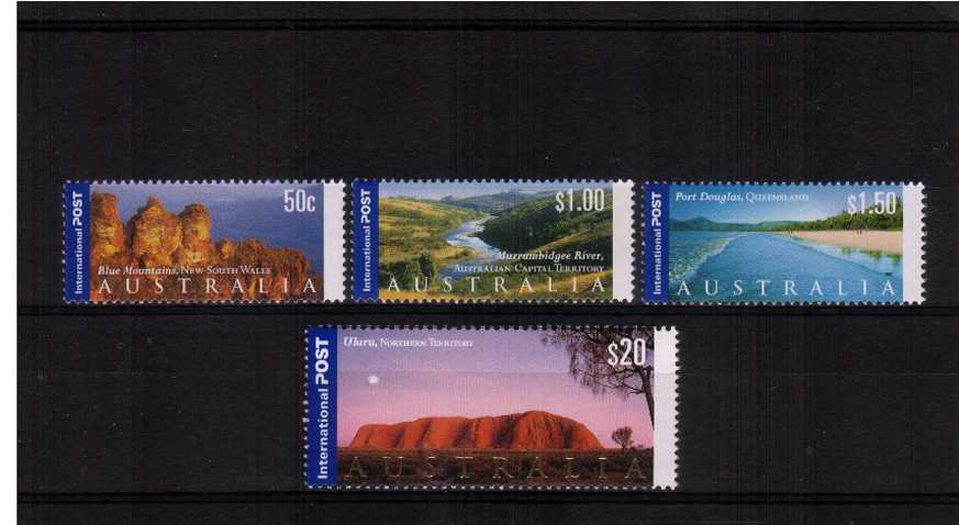 Views of Australia - 2nd Series set of four superb unmounted mint 
