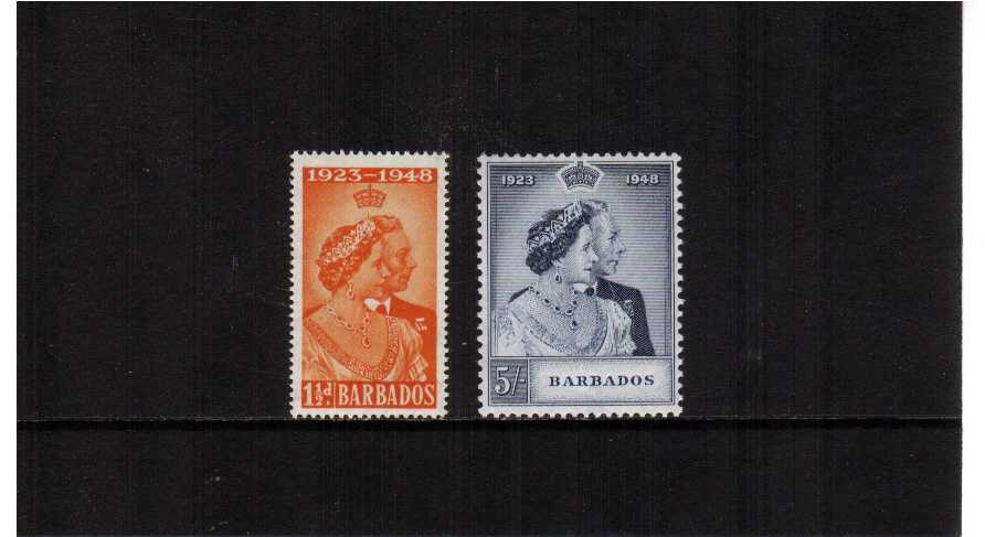 the 1948 Royal Silver Wedding set of two superb unmounted mint.<br/><b>SEARCH CODE: 1948RSW</b><br/><b>QQG</b>