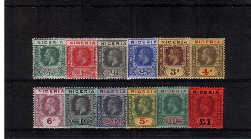 A fine lightly mounted mint set of twelve with all colours brights and fresh.
<br/><b>ZQT</b>