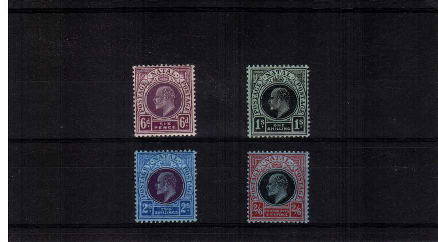A lightly mounted mint set of four to the 2/6d value. SG Cat �50
<br/><b>ZQT</b>