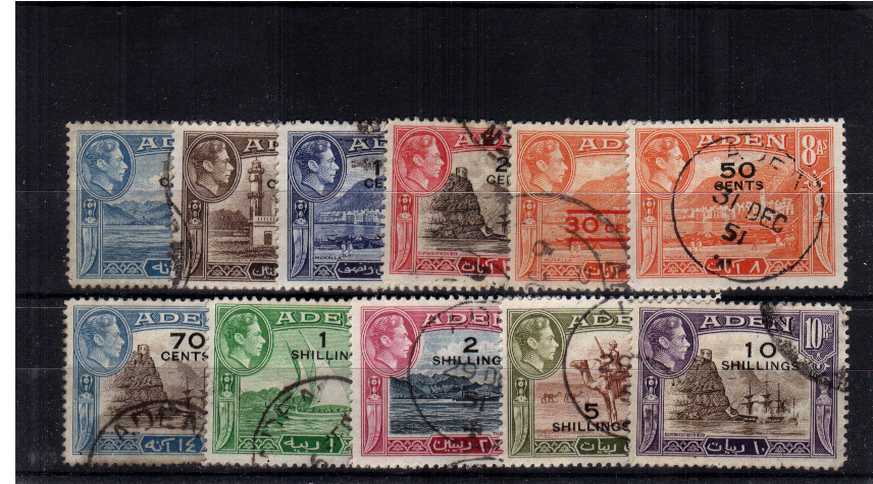 A very fine used set of eleven.
<br/><b>AQE</b>