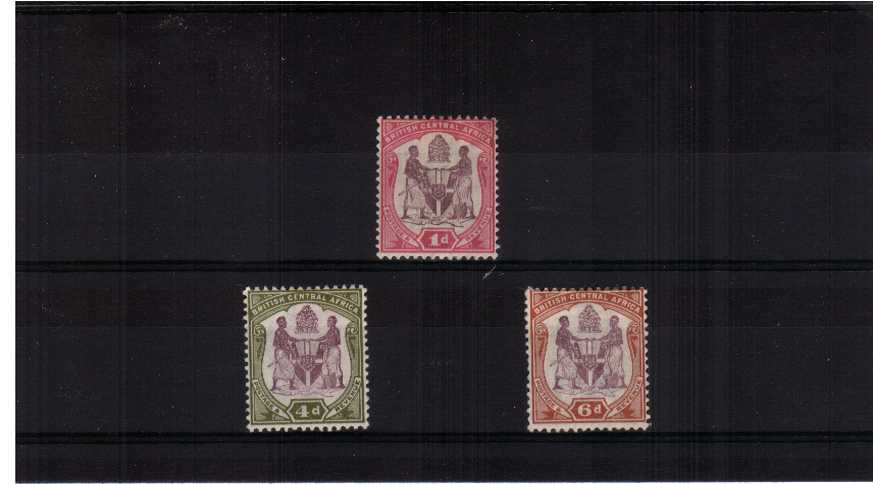 A good mounted mint set of three
<br/><b>AQE</b>