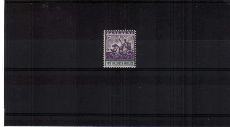 2/6d Violet and Green lightly mounted mint.
<br/><b>AQE</b>
