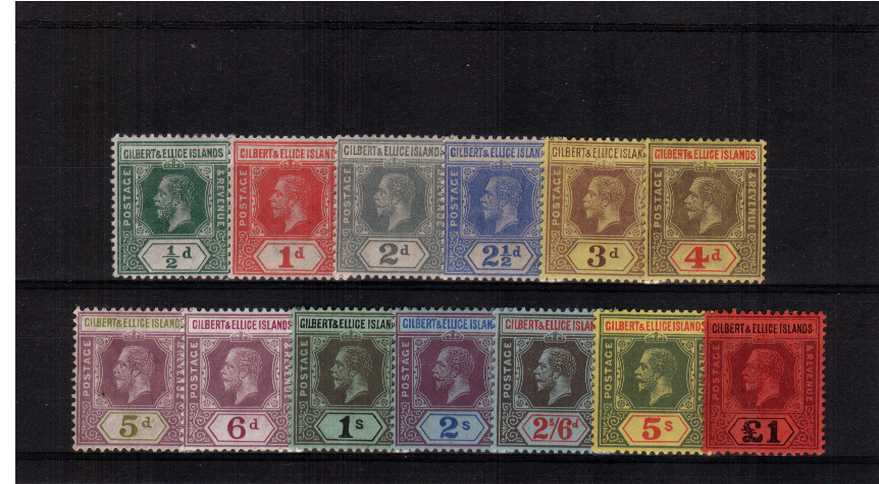 A superb bright and fresh lightly mounted mint set of thirteen.<br/>SG Cat 600.00
<br/><b>ZKB</b>