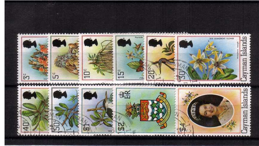 The Flora and Fauna set of eleven superb fine used.
<br><b>ZKQ</b>