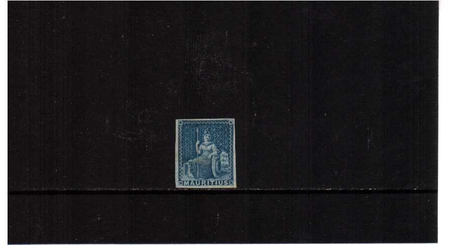 prepared for use but not issued lightly mounted mint single with four margins