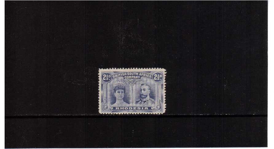2�d Ultramarine, perforation 13� lightly mounted mint