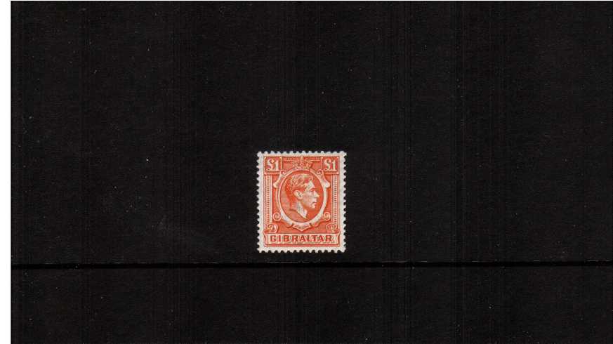 1 Orange<br/> As superb unmounted mint single, the top value of the set!
<br/><b>ZDZ</b>