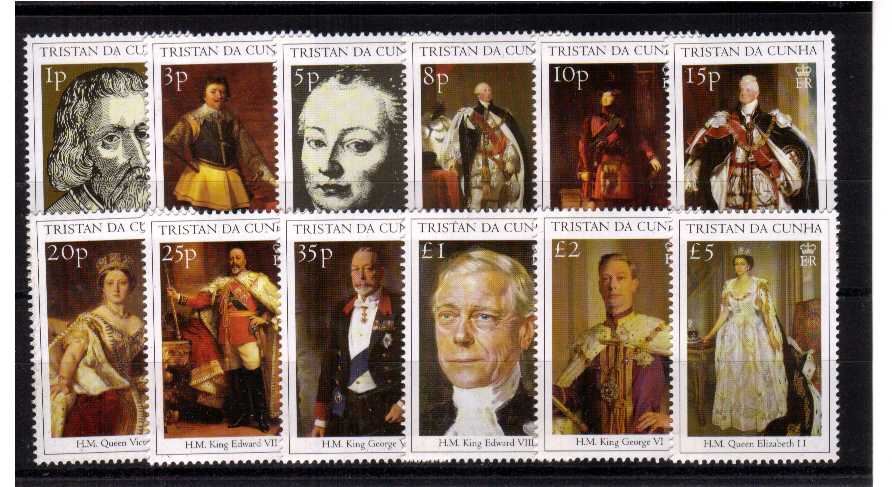 superb unmounted mint set of 12