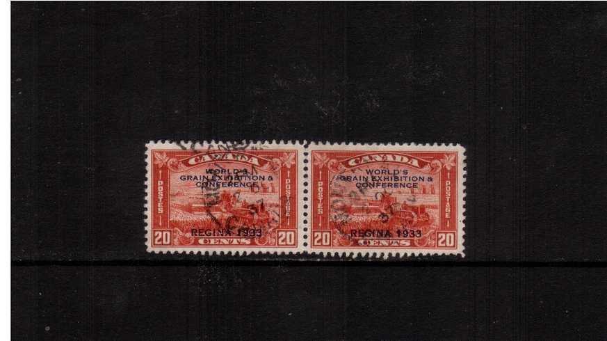 World's Grain Exhibition and Conference<br/>
A superb CDS fine used horizontal pair.
<br/><b>XQX</b>