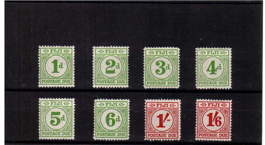 superb unmounted mint set of 8