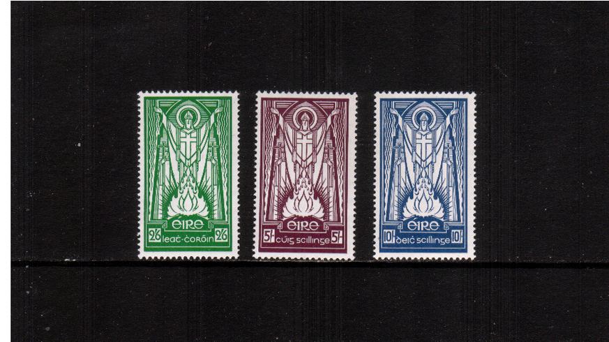 The High Values set of three on Chalk Surfaced Papers superb unmounted mint.
<br><b>XPX</b>