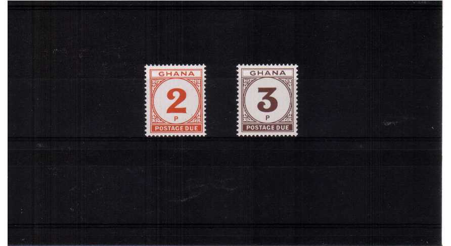 superb unmounted mint set of 2