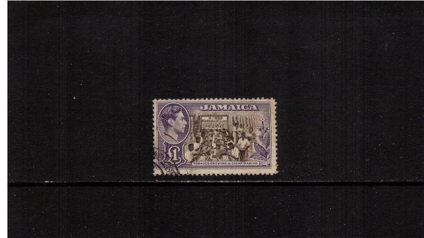 1 Chocolate and Violet<br/>
A superb fine used single.