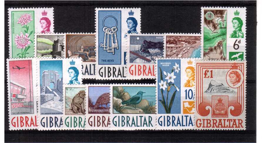 fine mounted mint set of 14