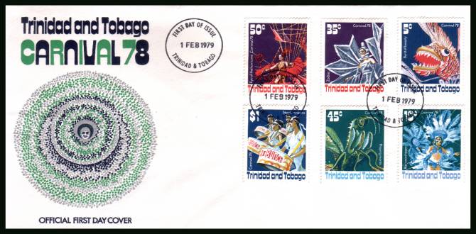 Carnival 1978 <br/>on an unaddressed official First Day Cover.