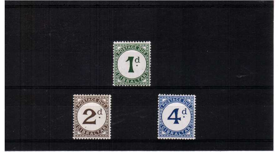 mounted mint set of 3