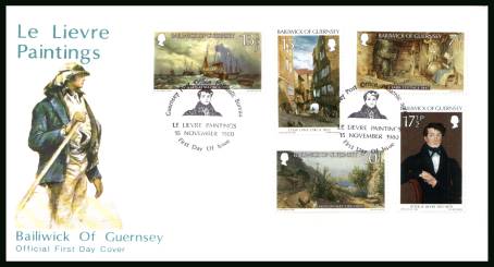 Christmas - Peter Le Lievre<br/>on an official unaddressed illustrated First Day Cover 


