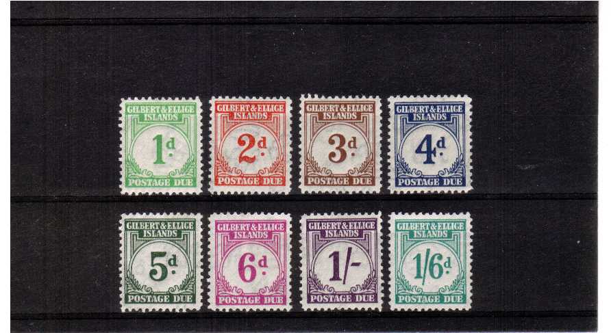 fine mounted mint set of 8
