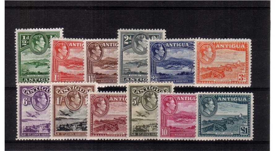 A bright and fresh mounted mint set of twelve.<br/>SG Cat 130<br/><b>BBD</b>
