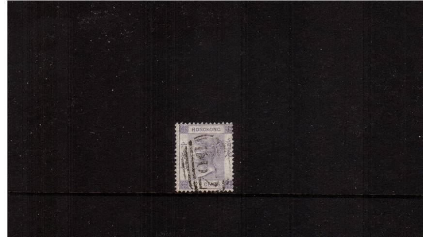 10c Mauve - Watermark Crown CC<br/>
A fine used single with vertical crease. SG Cat 20
<br/><b>HK22</b>