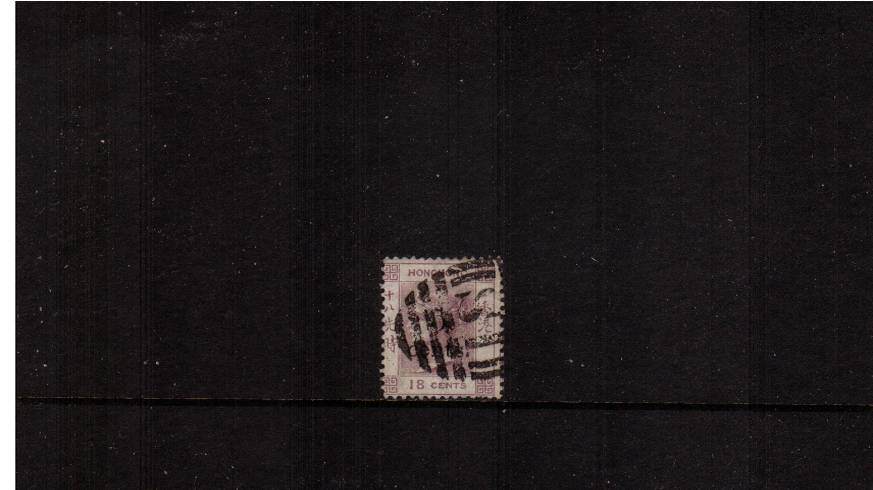 18c - Watermark Crown CC<br/>
A good fine used single with a shortish perforation at foot. SG Cat 300

<br/><b>HK22</b>