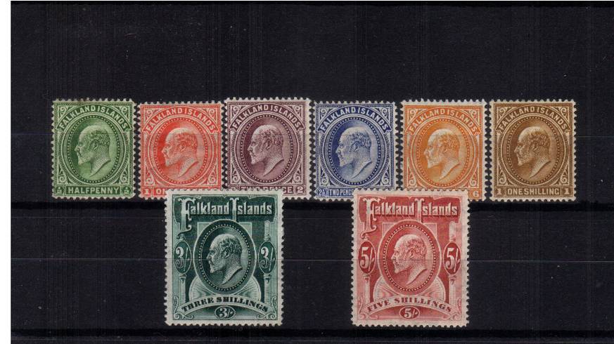 A fine and fresh lightly mounted mint set of eight. SG Cat 600
<br/><b>QJQ</b>