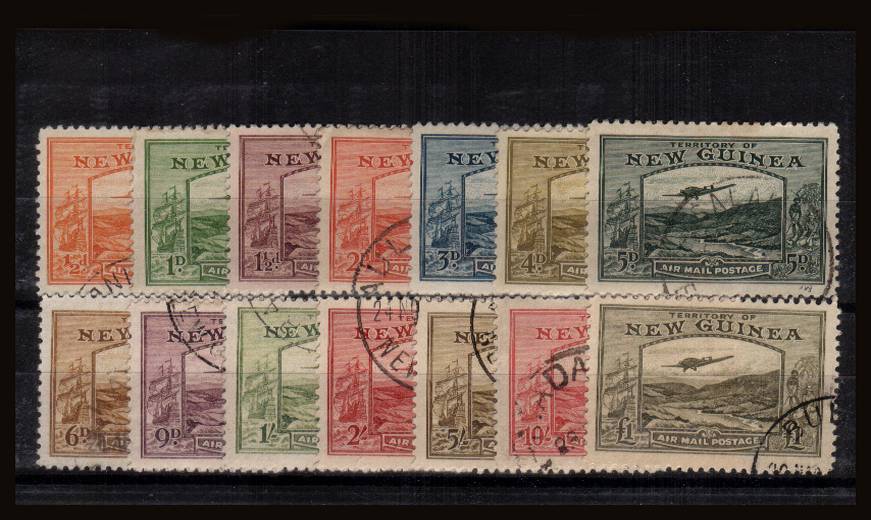 The ''Goldfields'' set of fourteen superb fine used with each stamp cancelled with a lights CDS cancels. A very pretty set! <br/>SG Cat 850
<br><b>QLQ</b>