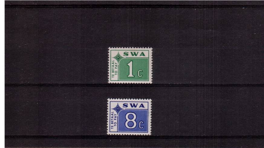 The POSTAGE DUE set of two superb unmounted mint.