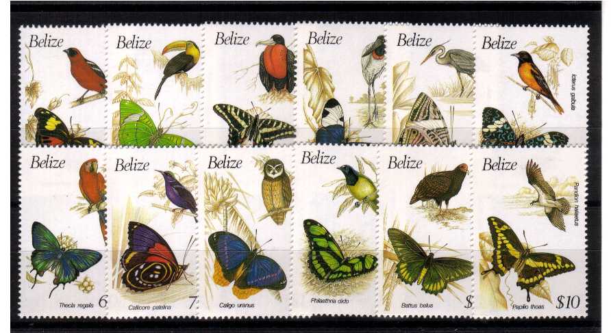 superb unmounted mint set of 12