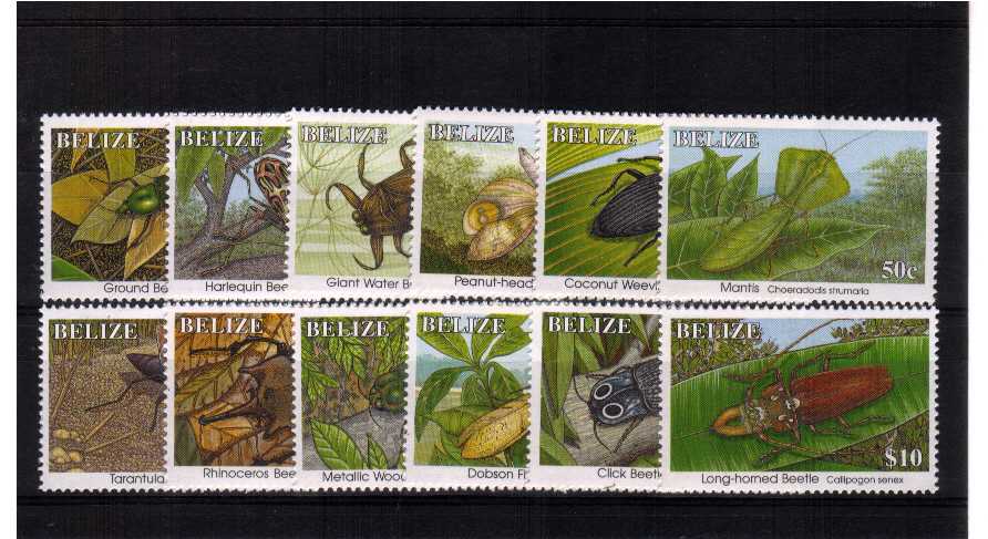superb unmounted mint set of 12