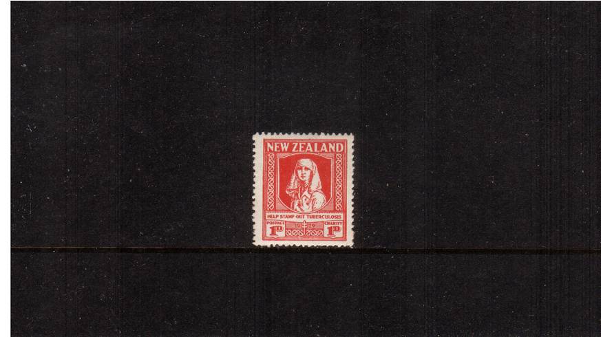 ''HELP STAMP OUT TUBERCULOSIS'' single superb unmounted mint.<br/><b>QDX</b>