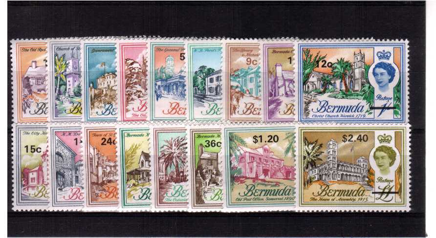 A fine lightly mounted mint set of seventeen.<br/><b>ZQD</b>