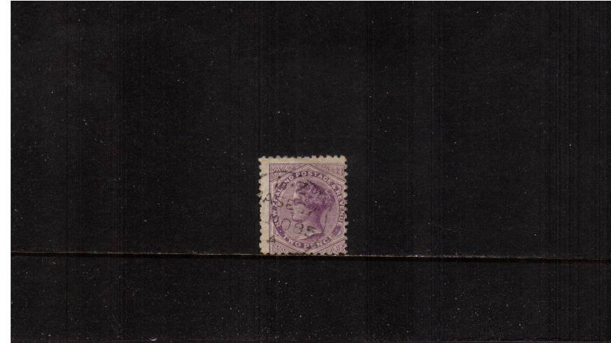 2d Lilac-Purple - Perforation 12x11<br/>
A fine used single cancelled with a light, crisp DSC dated 1884

<br/><b>QSQ</b>