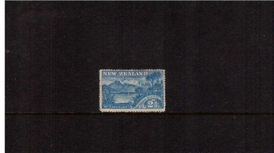 2d Sky-Blue - Inscribed WAKITIPU<br/>
from the No Watermark Pictorials Set - Perforation 12-16<br/>
A mint stamp with no gum.
<br/><b>QSQ</b>