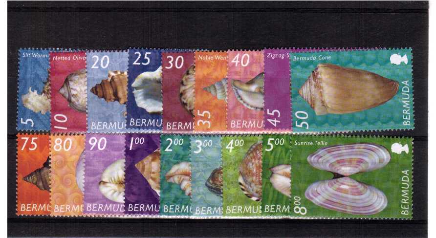 superb unmounted mint set of 18