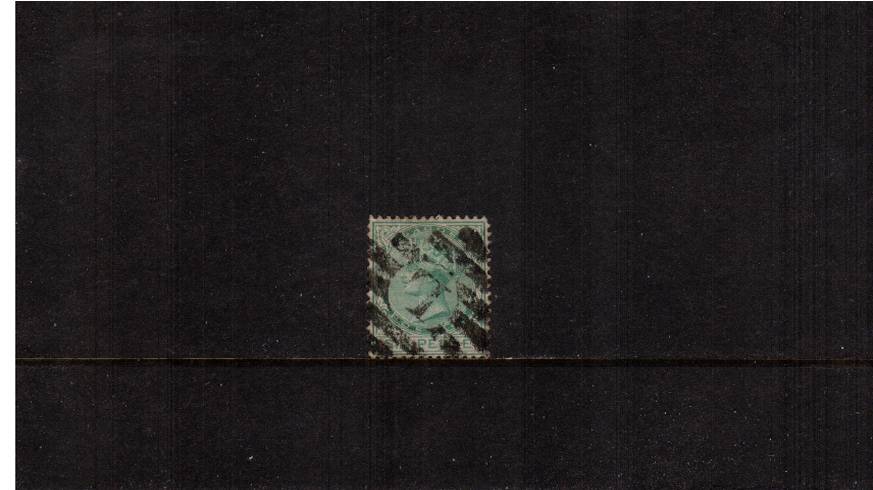 6d Green - Perforation 14<br/>
A good used single. SG Cat 6.50