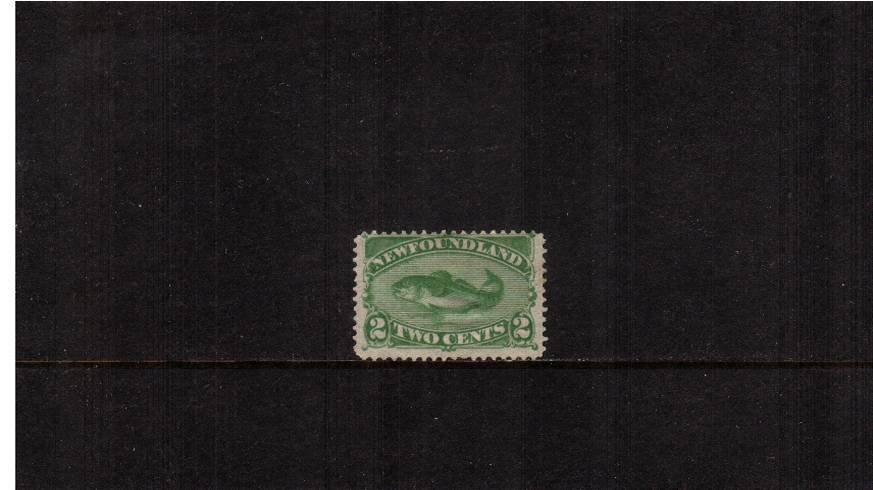 2c Yellow-Green<br/>
A fine and fresh mounted mint single. SG Cat 60
<br/><b>QYQ</b>