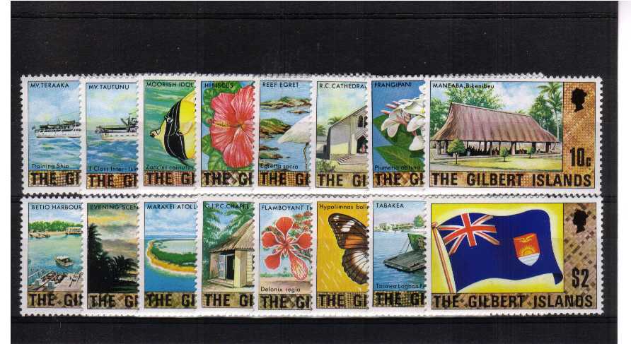 superb unmounted mint set of sixteen<br/><b>QQNO</b>