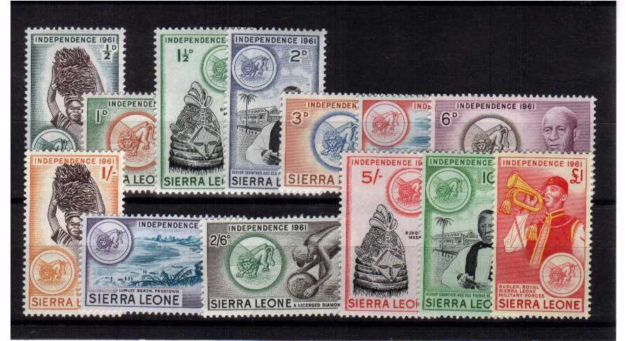 A superb unmounted mint set of thirteen.<br/><b>ZQT</b>