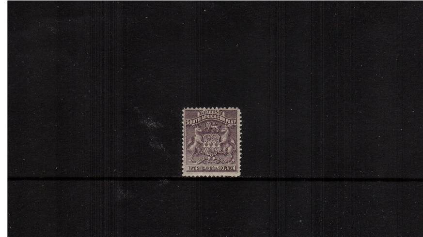 2/6d Grey Purple<br/>
A superb very lightly mounted mint single with full gum. SG Cat 50
<br/><b>QDX</b>