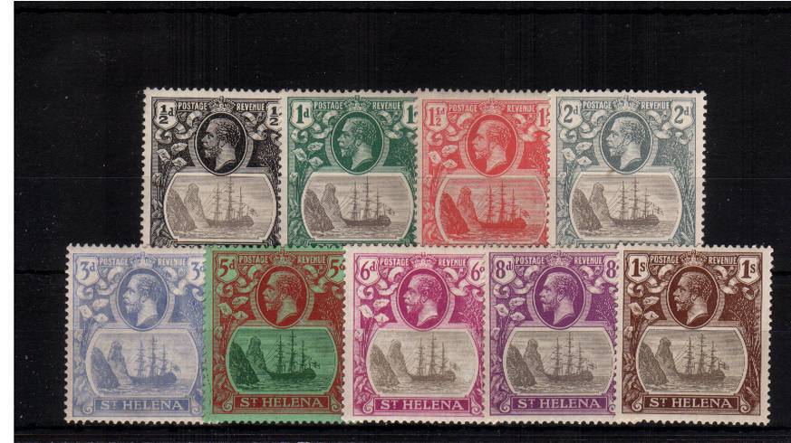 A lightly mounted mint set of nine to the 1/- value. SG Cat 45+
<br/><b>QDX</b>