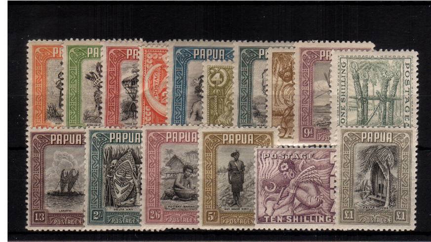 The pictorials set of sixteen superb unmounted mint. A very rare set to find unmounted mint.
<br/><b>QLX</b>