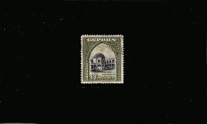 18pi Black and Olive-Green<br/>
A superb fine used single. SG Cat 55
<br/><b>QPX</b>