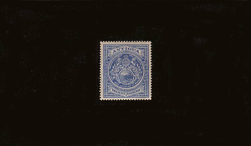 2d Blue - Watermark Multiple Crown CA<br/>
A lightly mounted mint single. SG Cat 38
