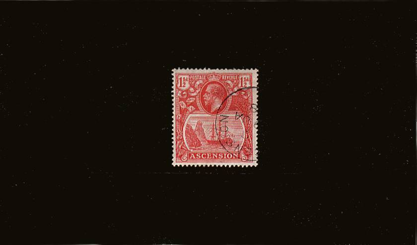 1d Rose-Red<br/>
A superb fine used stamp with a short perf at top. SG Cat 48