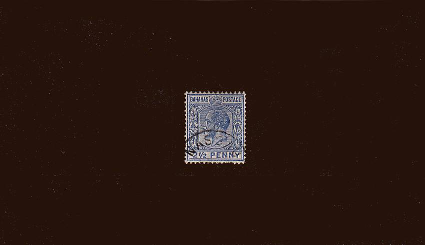 2d Ultramarine - Watermark Multiple Crown CA<br/>
A superb fine used stamp with some nibbled perfs at foot. SG Cat 35