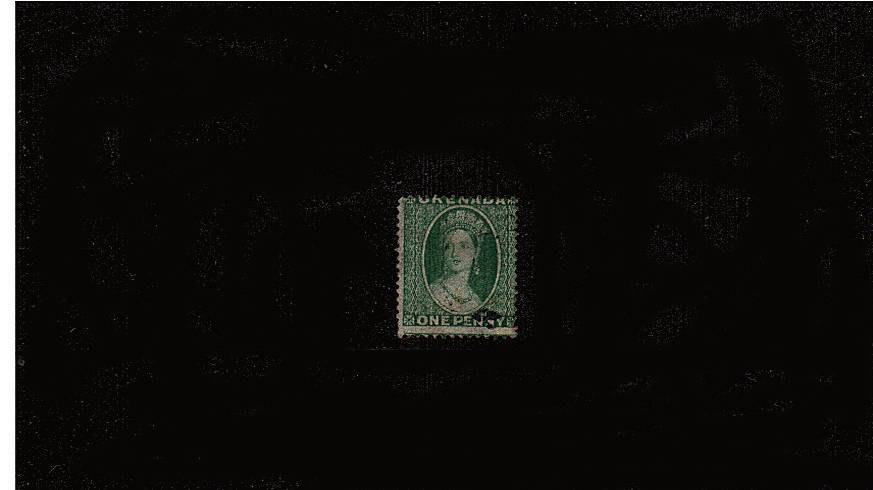 1d Yellowish Green - Perforation 14 - Watermark Small Star<br/>
A lightly used single. SG Cat 27